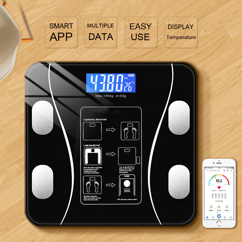 Bluetooth Body Fat Scale Body Scales Smart Wireless Digital